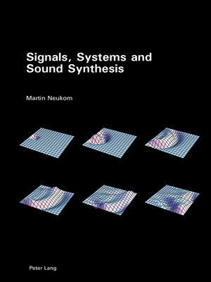 cover image of Signals, Systems and Sound Synthesis